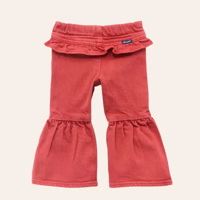 Wrangler Babies' Infant Girls' Chili Pull Up Flare Jeans In Red