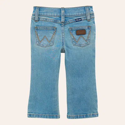 Wrangler Babies' Infant Toddler Boys' Wild One Light Wash Jeans In Blue