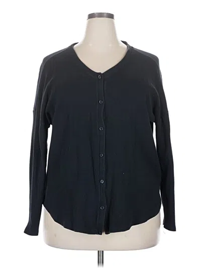 Pre-owned Wrangler Jeans Co Cardigan Sweater In Black