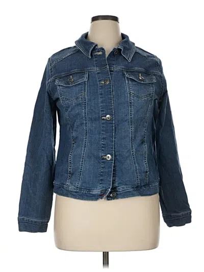 Pre-owned Wrangler Jeans Co Denim Jacket In Blue