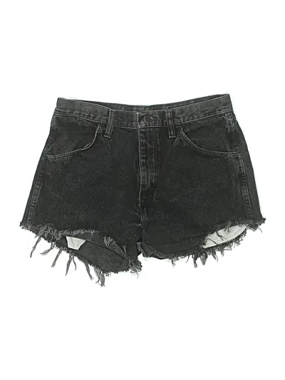Pre-owned Wrangler Jeans Co Denim Shorts In Black