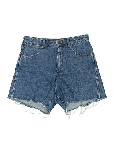 Pre-owned Wrangler Jeans Co Denim Shorts In Blue