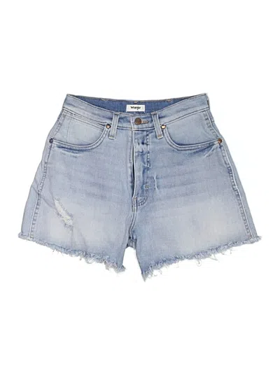 Pre-owned Wrangler Jeans Co Denim Shorts In Blue