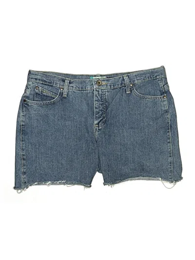 Pre-owned Wrangler Jeans Co Denim Shorts In Blue