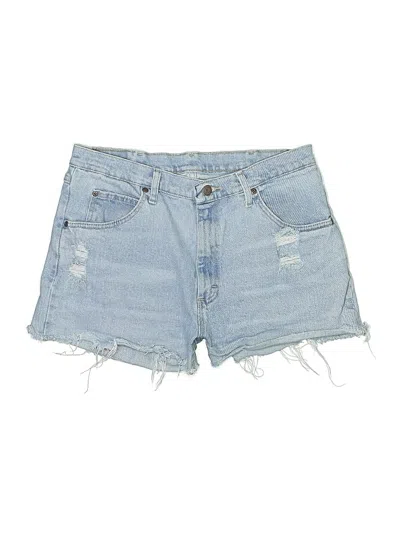 Pre-owned Wrangler Jeans Co Denim Shorts In Blue