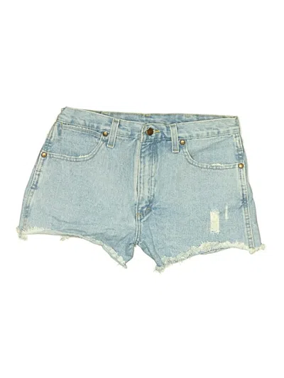 Pre-owned Wrangler Jeans Co Denim Shorts In Blue
