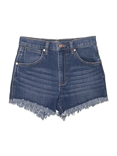 Pre-owned Wrangler Jeans Co Denim Shorts In Blue