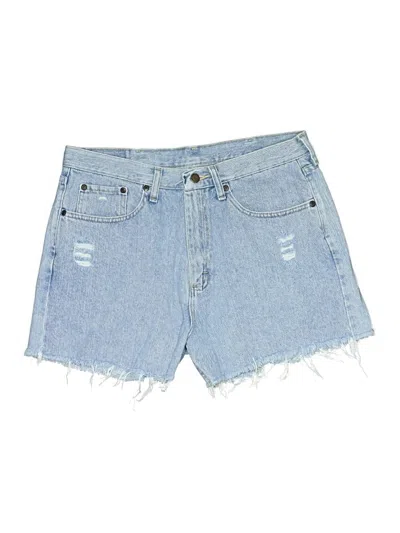 Pre-owned Wrangler Jeans Co Denim Shorts In Blue