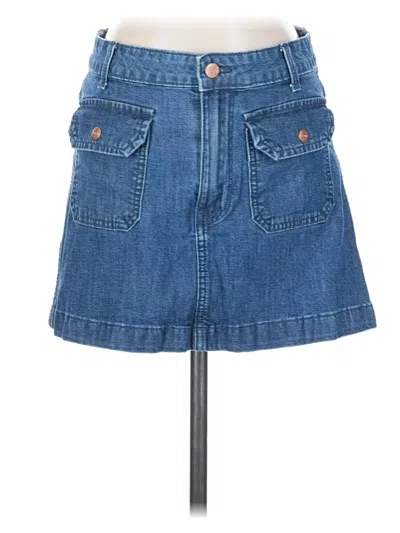 Pre-owned Wrangler Jeans Co Denim Skirt In Blue