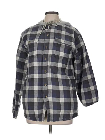 Pre-owned Wrangler Jeans Co Fleece Jacket In Gray
