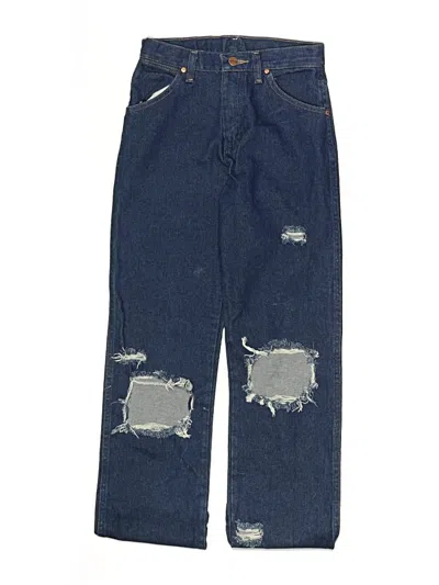 Pre-owned Wrangler Jeans Co Kids' Jeans In Blue