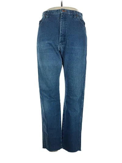 Pre-owned Wrangler Jeans Co Jeans In Blue