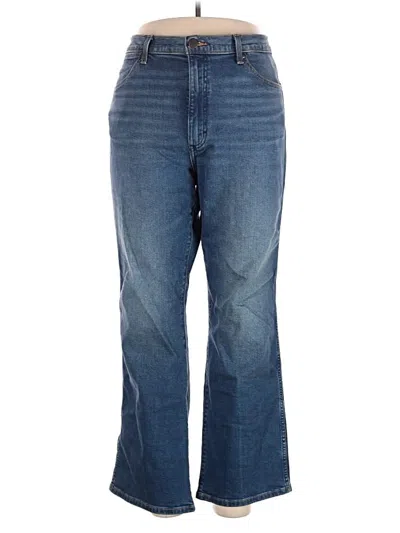 Pre-owned Wrangler Jeans Co Jeans In Blue