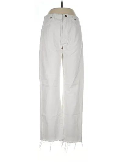 Pre-owned Wrangler Jeans Co Jeans In Ivory