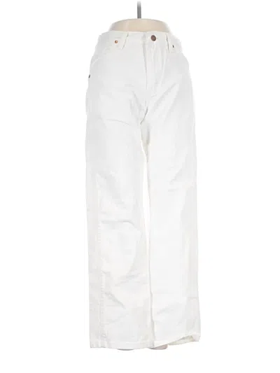 Pre-owned Wrangler Jeans Co Jeans In Ivory