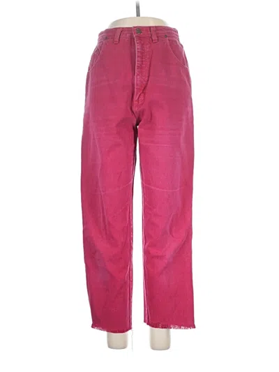 Pre-owned Wrangler Jeans Co Jeans In Pink