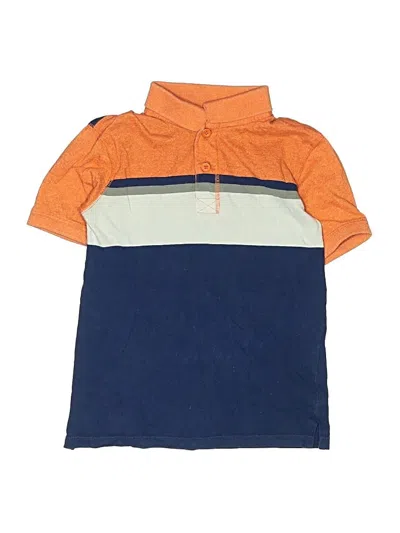 Pre-owned Wrangler Jeans Co Kids' Short Sleeve Polo Shirt In Orange