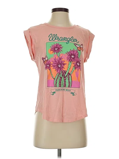 Pre-owned Wrangler Jeans Co Sleeveless T-shirt In Pink