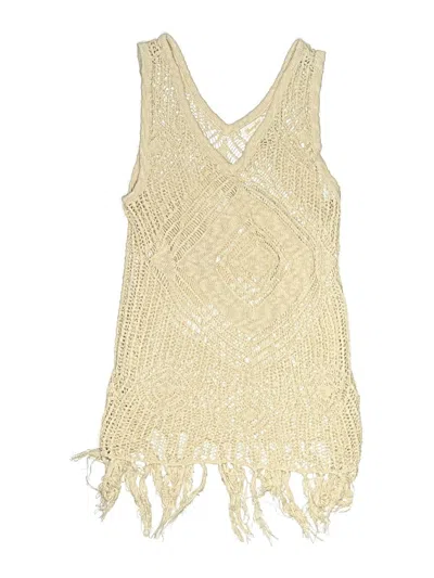 Pre-owned Wrangler Jeans Co Swimsuit Cover Up In Brown