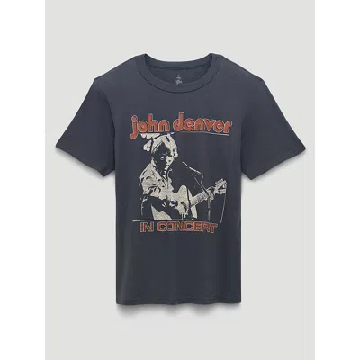 Wrangler John Denver In Concert Graphic T-shirt In Asphalt In Gold