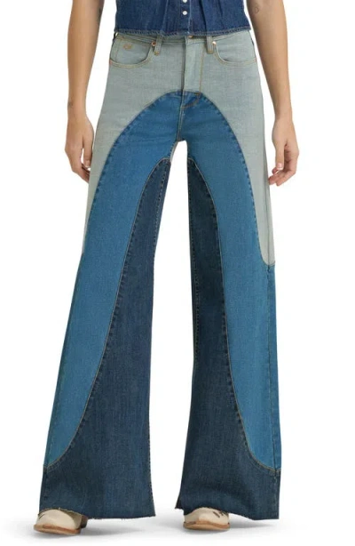 Wrangler Lainey Wilson Groovy Wide Leg Jeans In Multi
