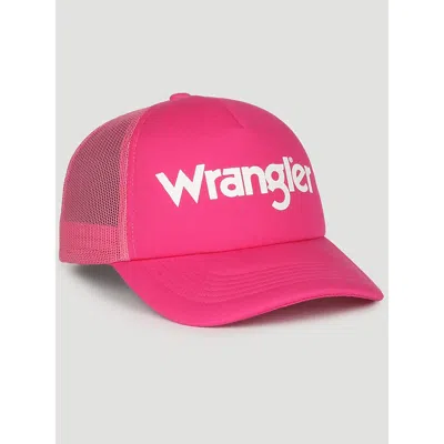 Wrangler Logo Baseball Cap In Pink