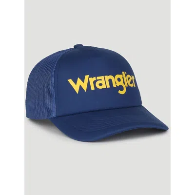 Wrangler Logo Baseball Cap In Royal Blue
