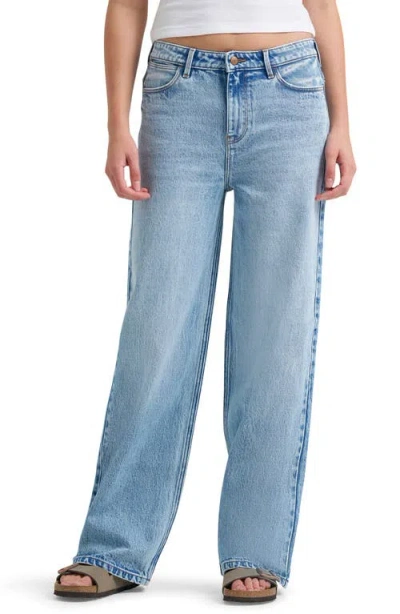 Wrangler Loose Straight Leg Jeans In Blue