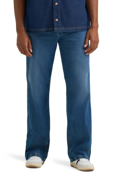 Wrangler Loose Straight Leg Jeans In Blue