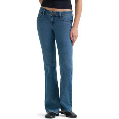 Wrangler Low Rise Bootcut Jeans In Blue