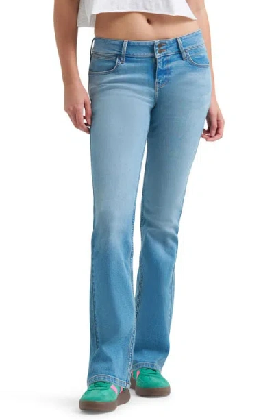Wrangler Low Rise Bootcut Jeans In Blue