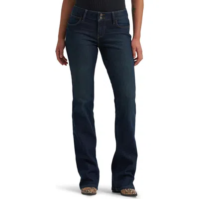 Wrangler Low Rise Bootcut Jeans In Blue