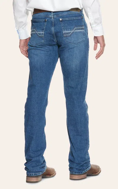 Wrangler Men's 20x Medium Wash Vintage Boot Cut Jeans In Blue