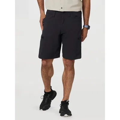Wrangler Men's All Terrain Cargo Short In Caviar In Black
