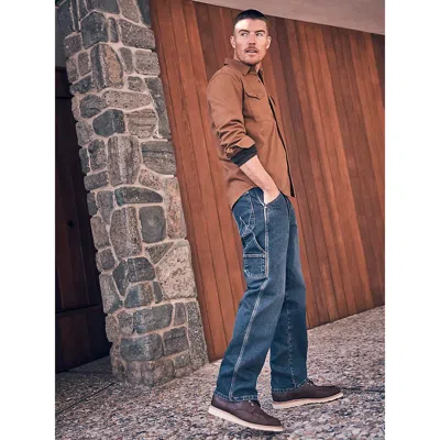 Wrangler Men's Carpenter Jean In Cedar Canyon In Blue