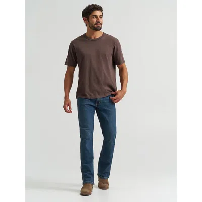 Wrangler Men's Classic Bootcut Jean In Hobbled In Blue