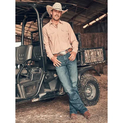 Wrangler Men's Cody Johnson 20x® Advanced Comfort 02 Competition Regular Fit Jean In Moonlight In Blue