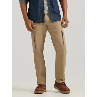Wrangler ® Men's Comfort Flex Waist Cargo Pant In Grain In Nude