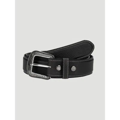 Wrangler Men's Cowboy Concho Belt In Black