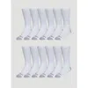 Wrangler Men's Crew Work Sock (12-pack) In White In White