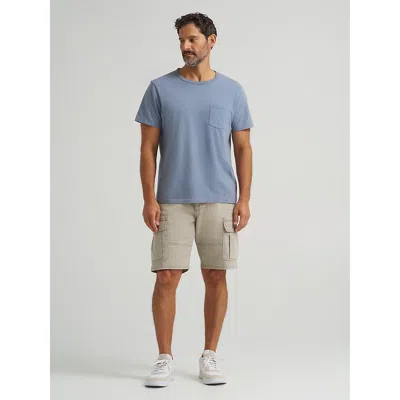 Wrangler Men's Five Star Premium Cargo Short In Aluminum In Blue