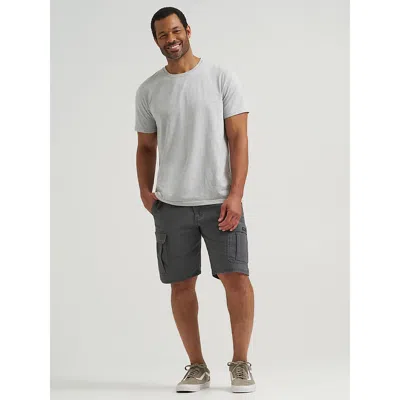 Wrangler Men's Five Star Premium Cargo Short In Asphalt In Gray