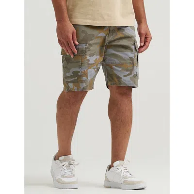 Wrangler Men's Five Star Premium Cargo Short In Jungle Ermine Camo In Multi