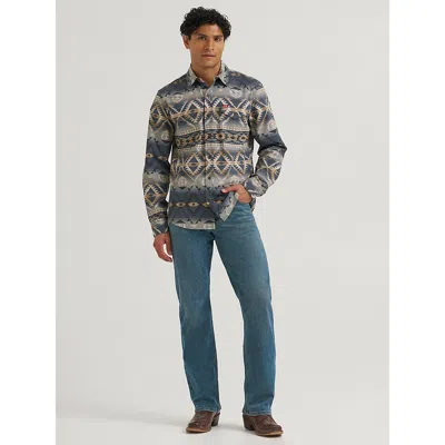 Wrangler ® Men's Five Star Premium Flex Relaxed Fit Bootcut Jean In Carl In Multi