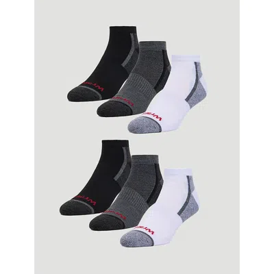 Wrangler Men's Low Cut Sock (6-pack) In Multi