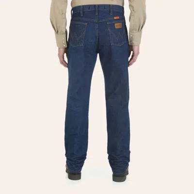 Wrangler Men's Original Fit Pre-washed Fr Work Jean In Blue