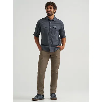 Wrangler Men's Outdoor Performance Cargo Pant In Bungee Cord In Brown