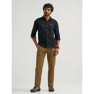Wrangler Men's Outdoor Performance Cargo Pant In Kangaroo In Brown