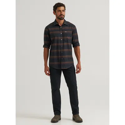 Wrangler Men's Outdoor Terra Cargo Pant In Jet Black In Multi