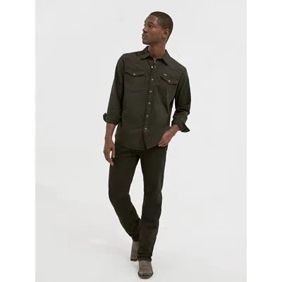 Wrangler Men's Regular Fit Flex Jean In Black
